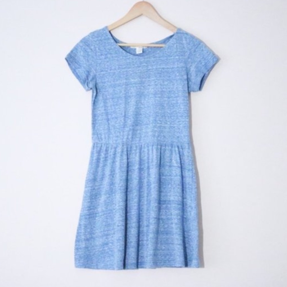 Baby Heather Blue Tee Shirt Dress